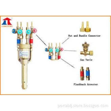 CNC Flame Cutting Machine Fuel Gas Cutting Torches Zinc Pow